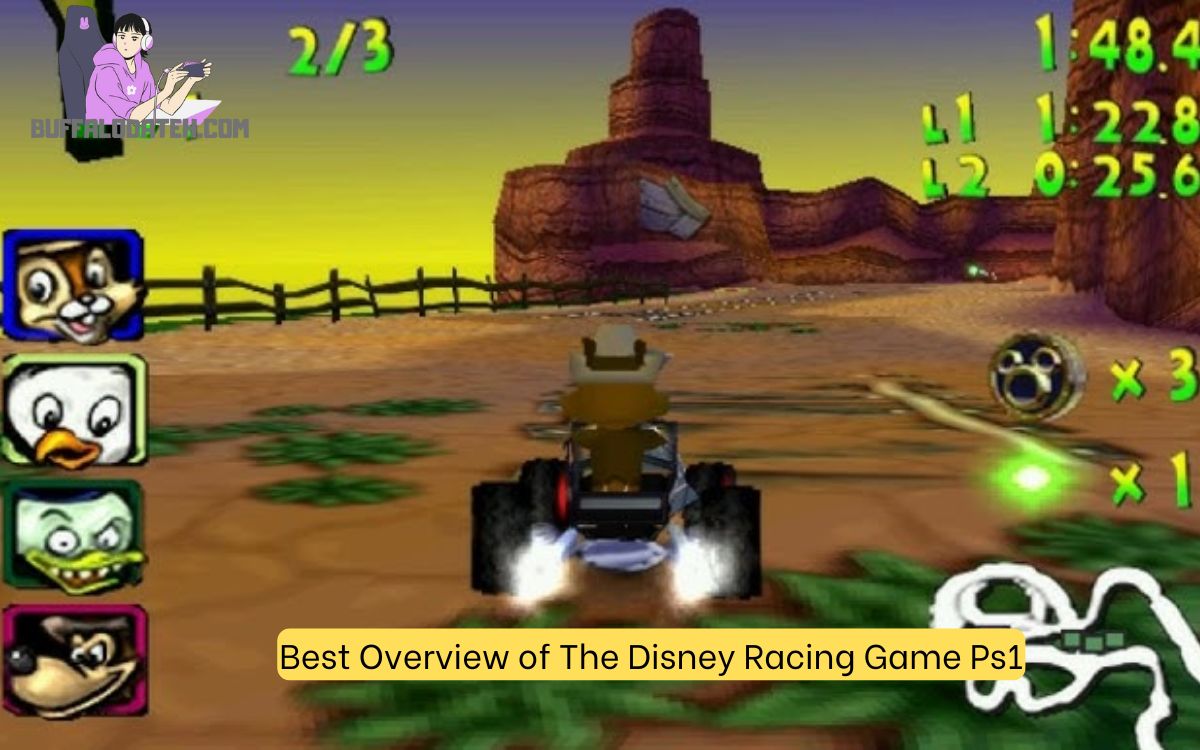 Best Overview of The Disney Racing Game Ps1