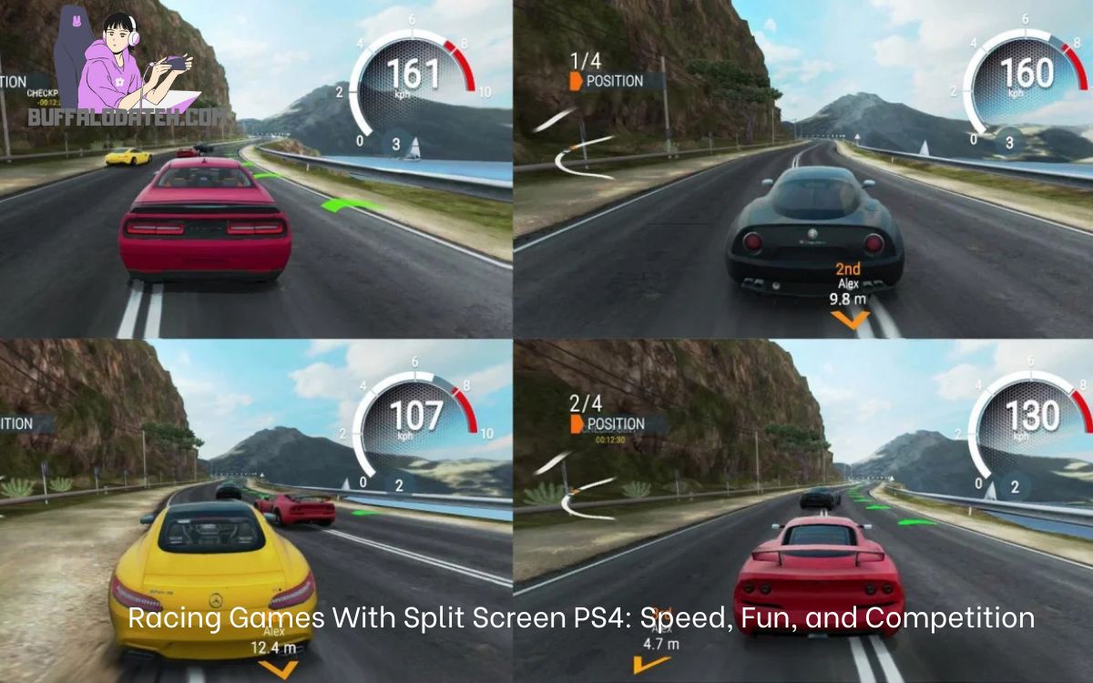 Racing Games With Split Screen PS4: Speed, Fun, and Competition